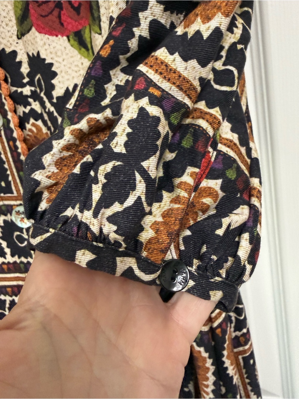 Farm Rio Flower Tapestry Dress - Picture 4 of 6